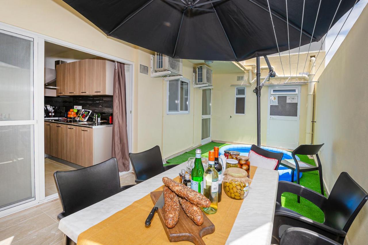 Summer Breeze 3 Bedroom Family Maisonette With Sunny Terrace In Mellieha - By Getawaysmalta Exteriör bild