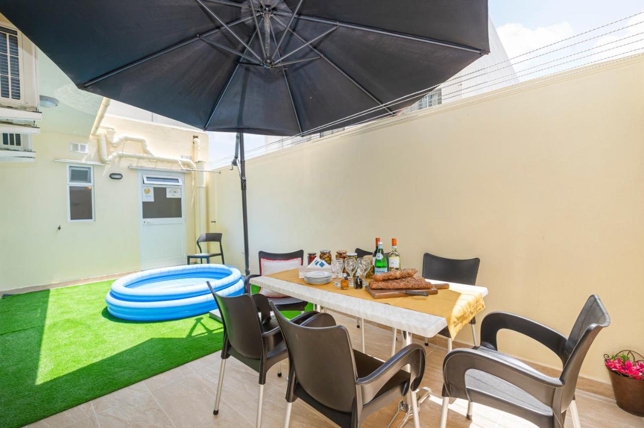 Summer Breeze 3 Bedroom Family Maisonette With Sunny Terrace In Mellieha - By Getawaysmalta Exteriör bild